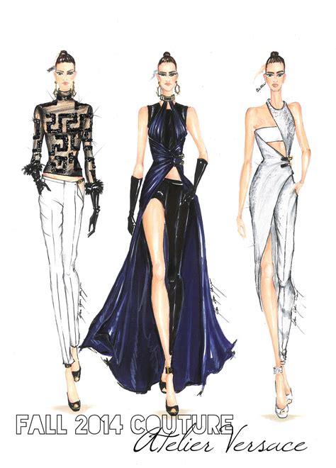 versace 2006 collection|versace fashion sketches.